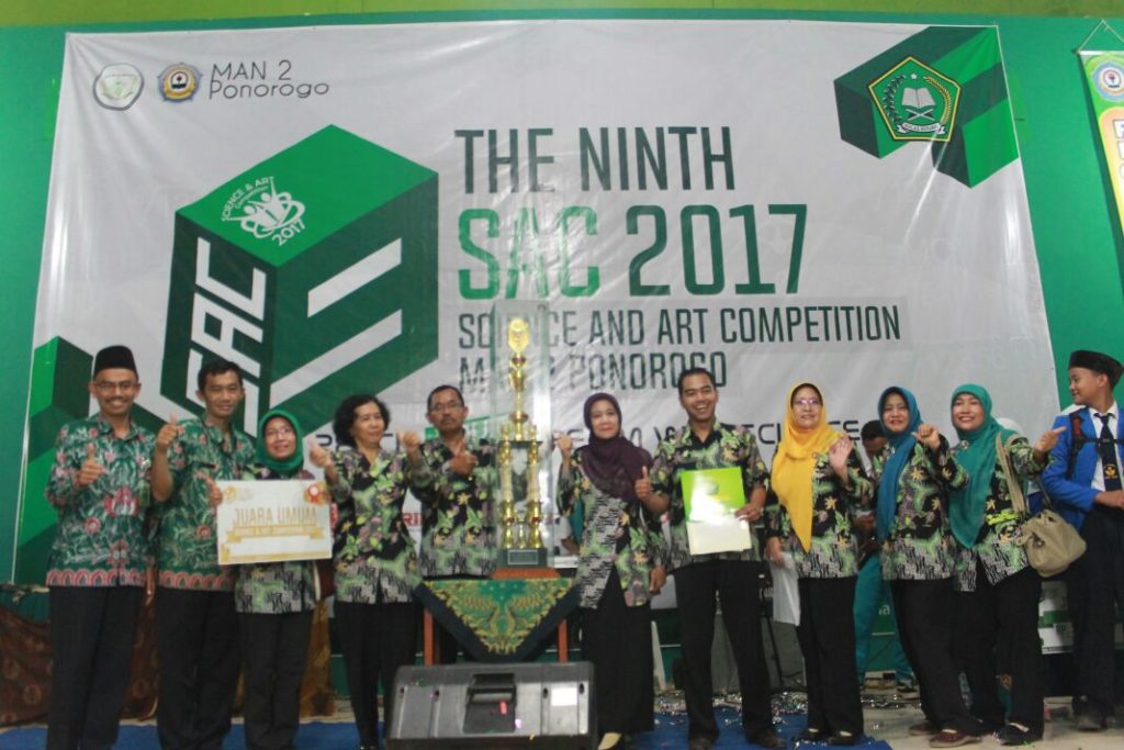 HASIL KEJUARAAN SCIENCE & ART COMPETITION IX 2017