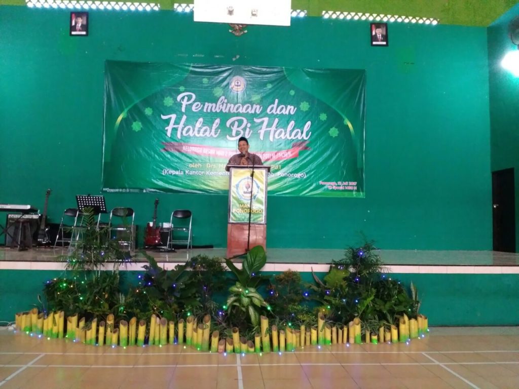 Pembinaan dan Halal Bi Halal Keluarga Besar MAN 2 PONOROGO