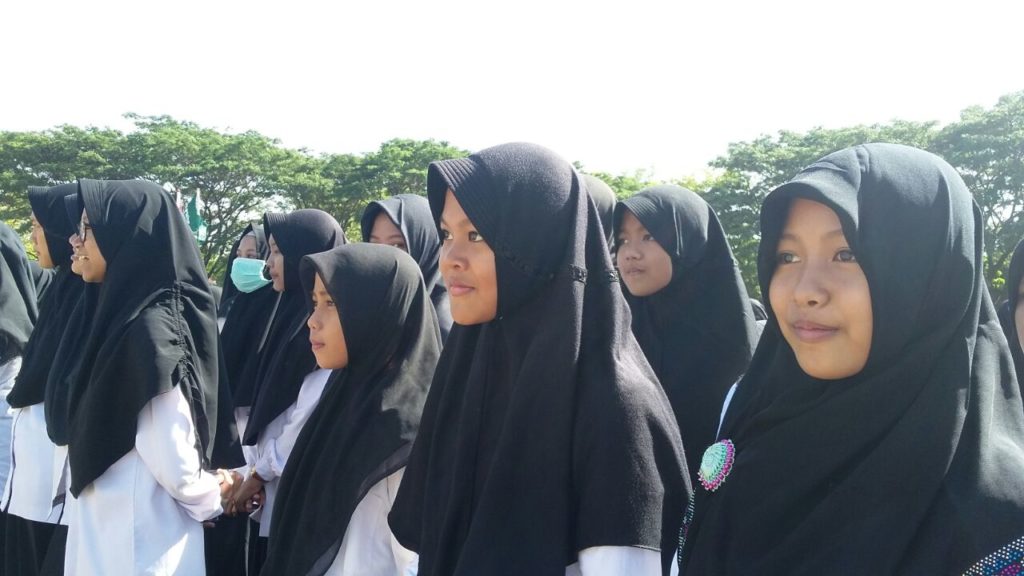 Siswa MAN 2 Ponorogo Berperan Aktif dalam Peringatan Hari Santri Nasional.