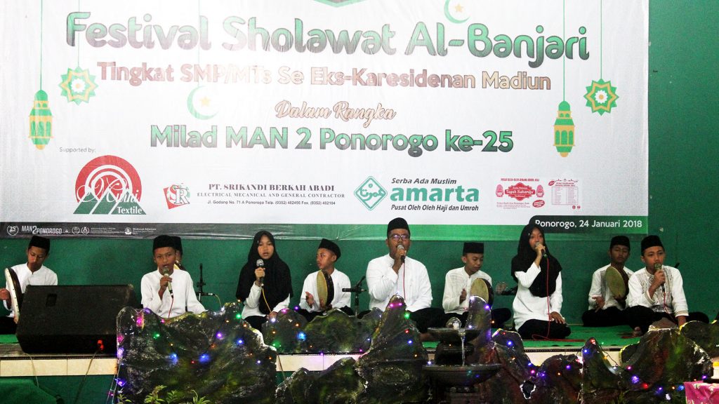 Festival Banjari Dalam Rangka Milad MAN 2 Ponorogo Festival Banjari Dalam Rangka Milad MAN 2 Ponorogo