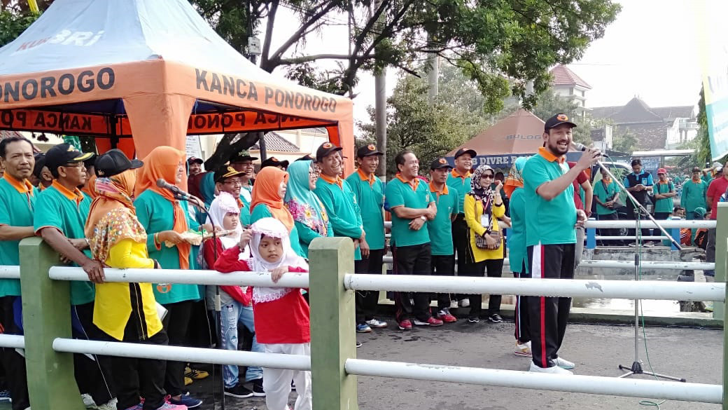 Jalan Sehat dalam Rangka HAB Kemenag 2019