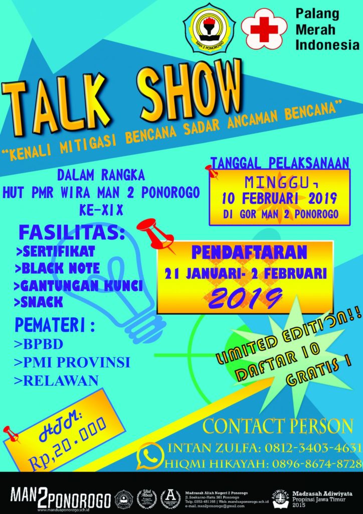 Talkshow, Kenali Mitigasi Bencana Sadar Ancaman Bencana Talkshow, Kenali Mitigasi Bencana Sadar Ancaman Bencana