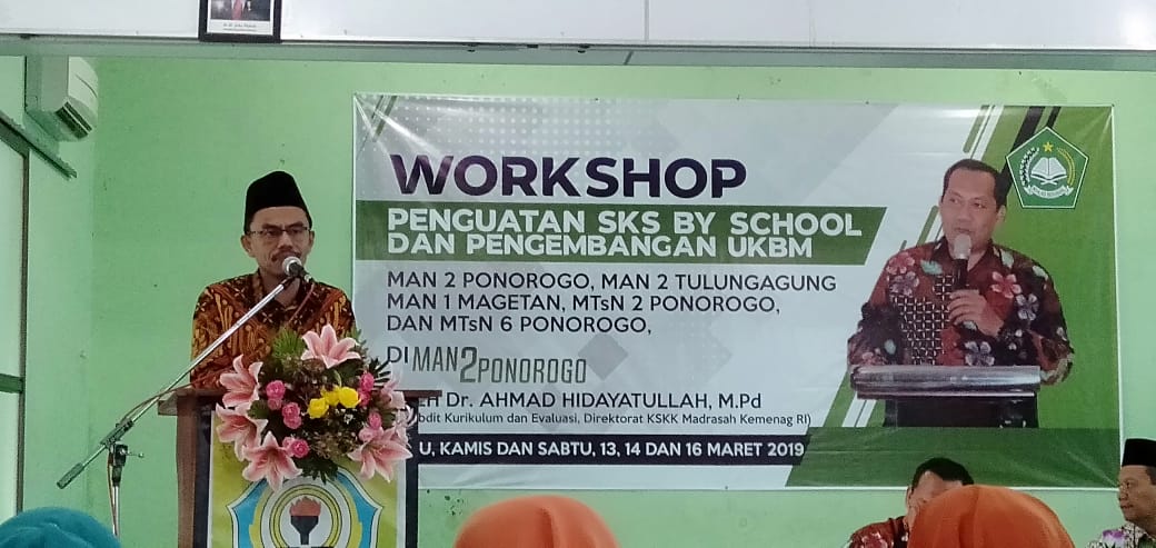 Kegiatan Workshop SKS MAN 2 Ponorogo