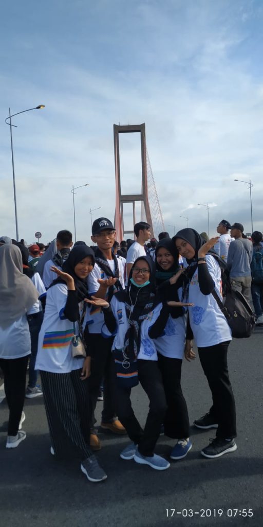 Millenial Road Safety Festival (MRSF) 2019 di Jembatan Suramadu Surabaya