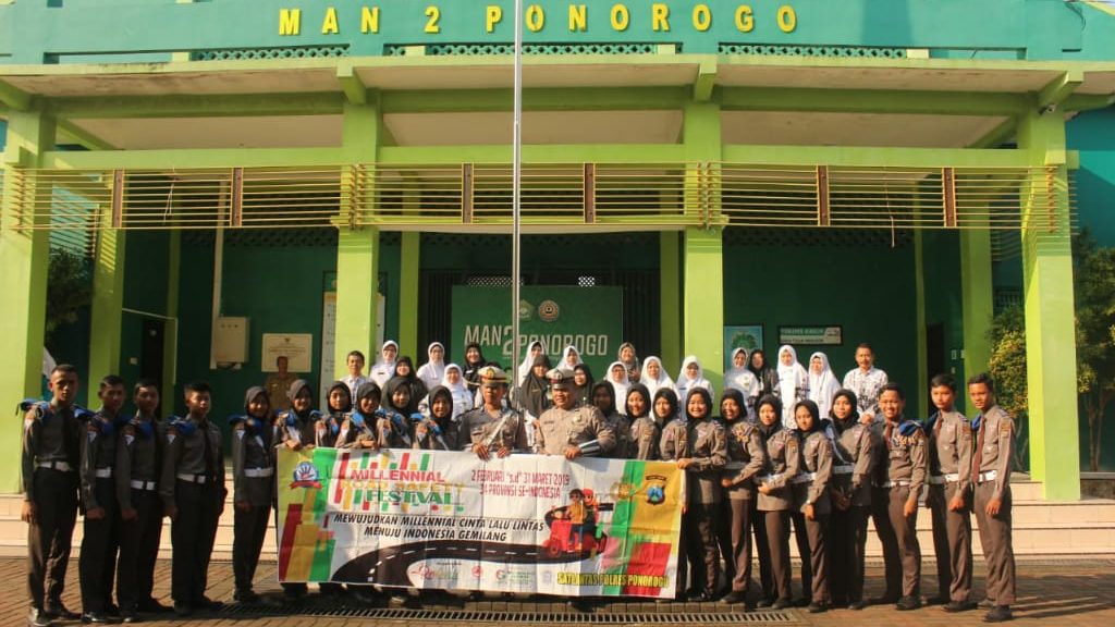 Millennial Road Safety Festival Satlantas Polres Ponorogo