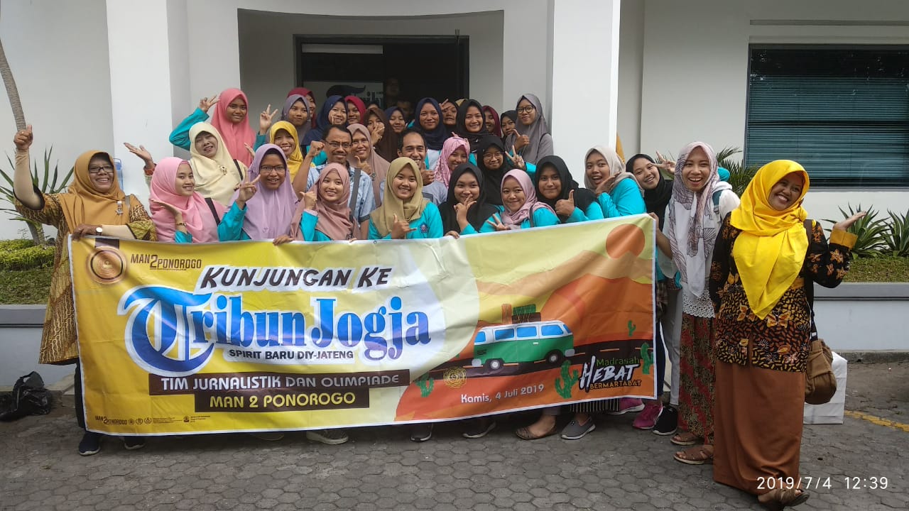 Kunjungan Team Jurnalistik ke Tribun Jogja