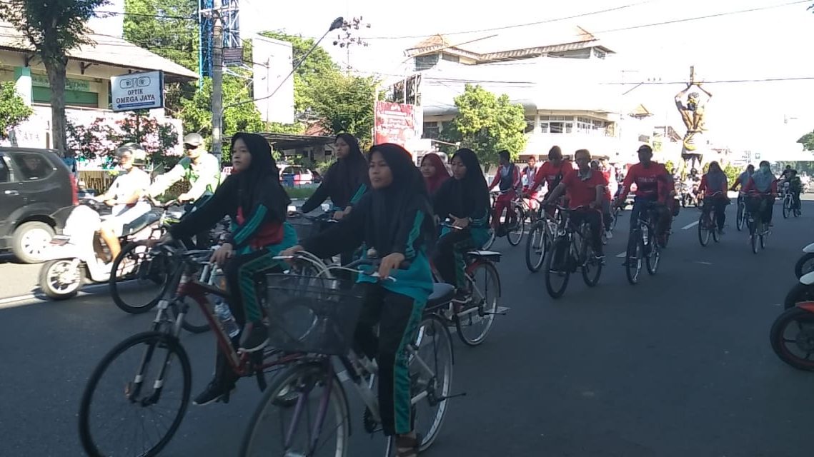 Sepeda Santai dalam Rangka HAB KEMENAG ke-7