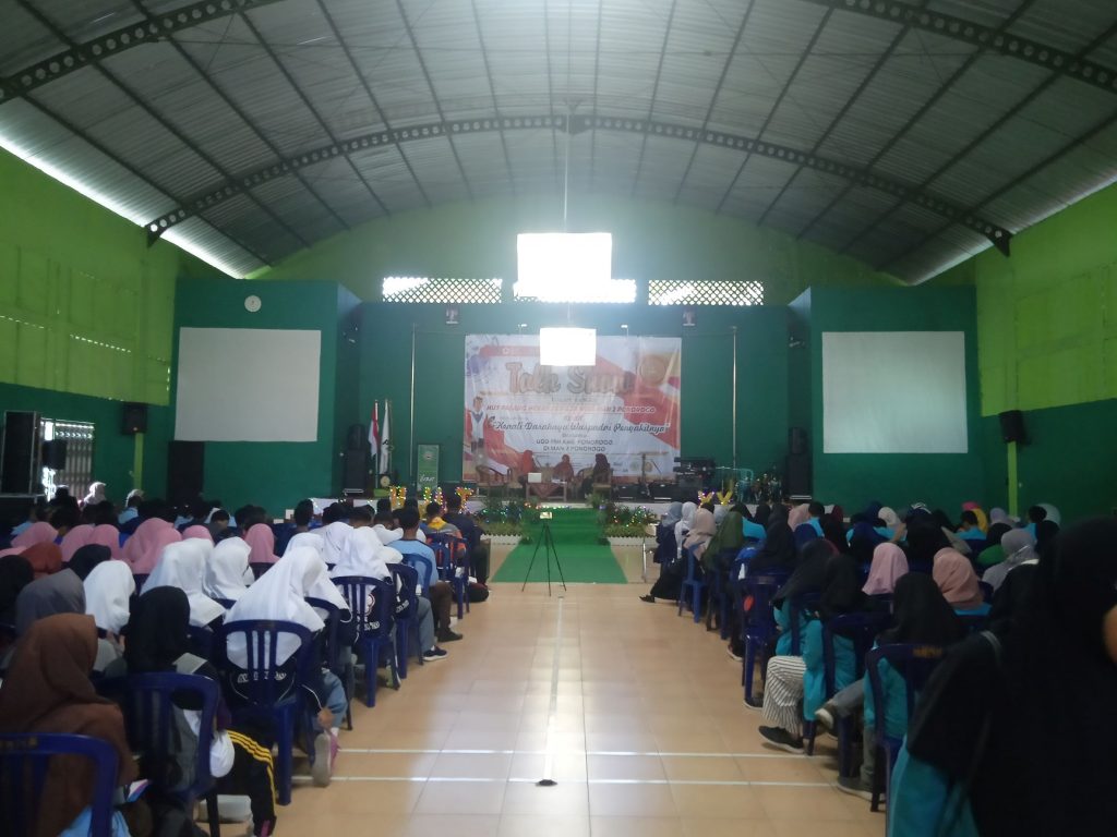 Antusias Peserta Talk Show PMR Wira MAN 2 Ponorogo