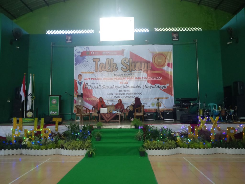 Antusias Peserta Talk Show PMR Wira MAN 2 Ponorogo