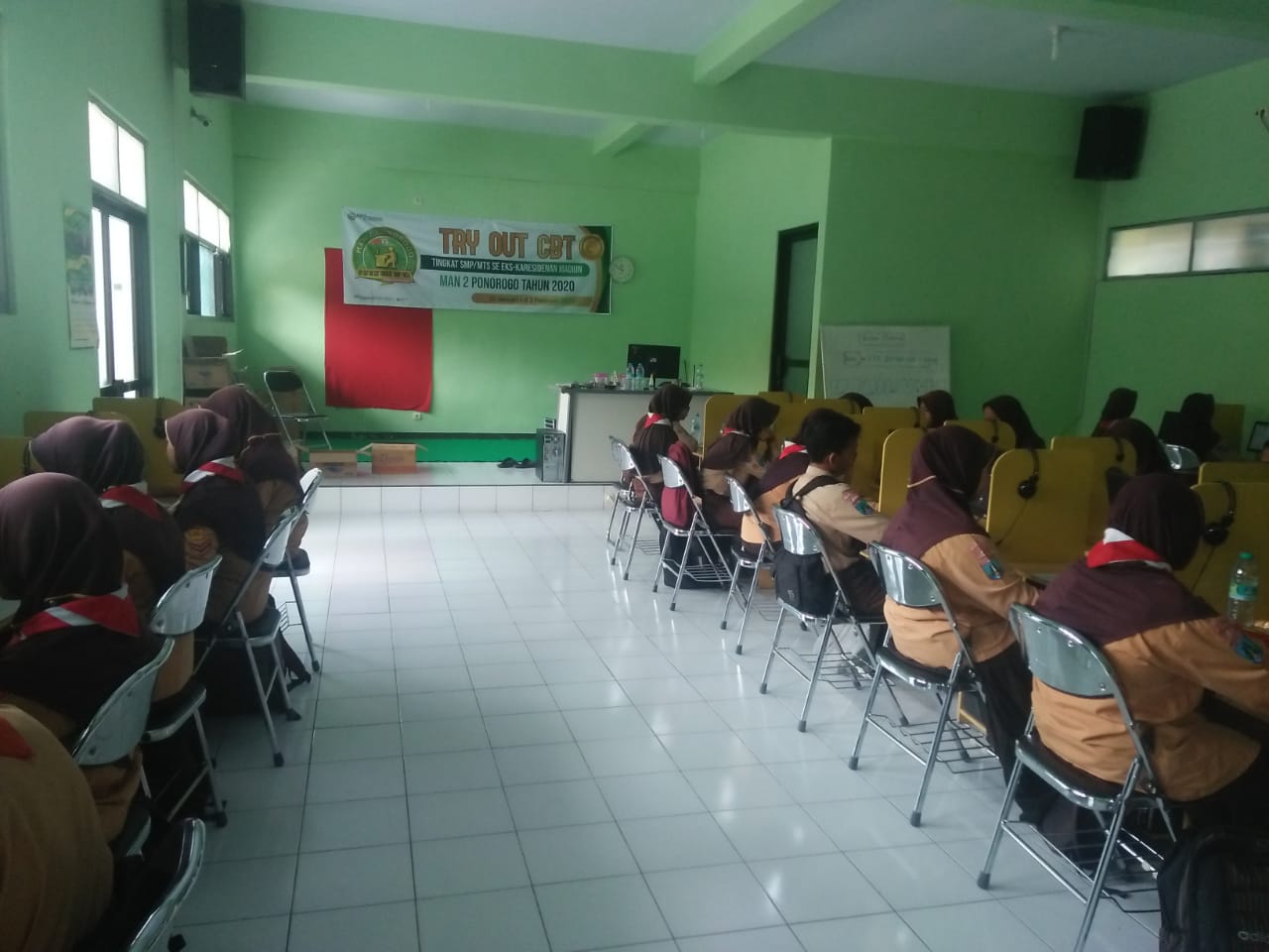 Serba-Serbi Try Out CBT Tingkat SMP/MTs 2020