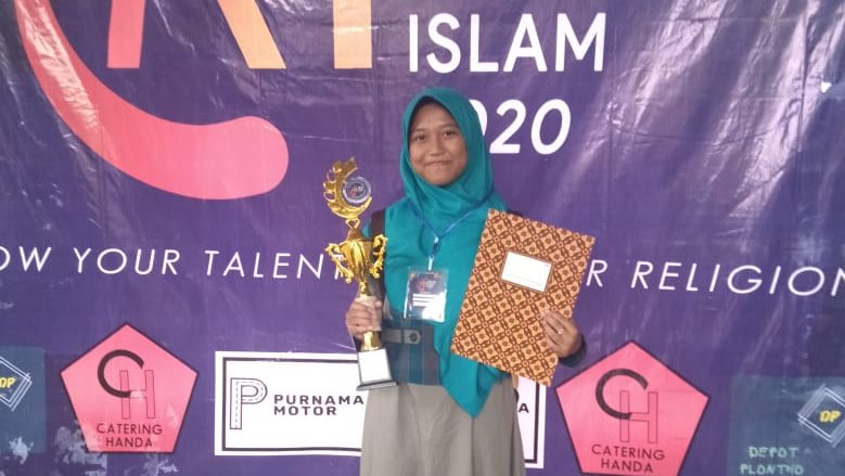 Adelia Ziadatu Rizqillah Raih Kejuaraan Da'i se Jawa Timur