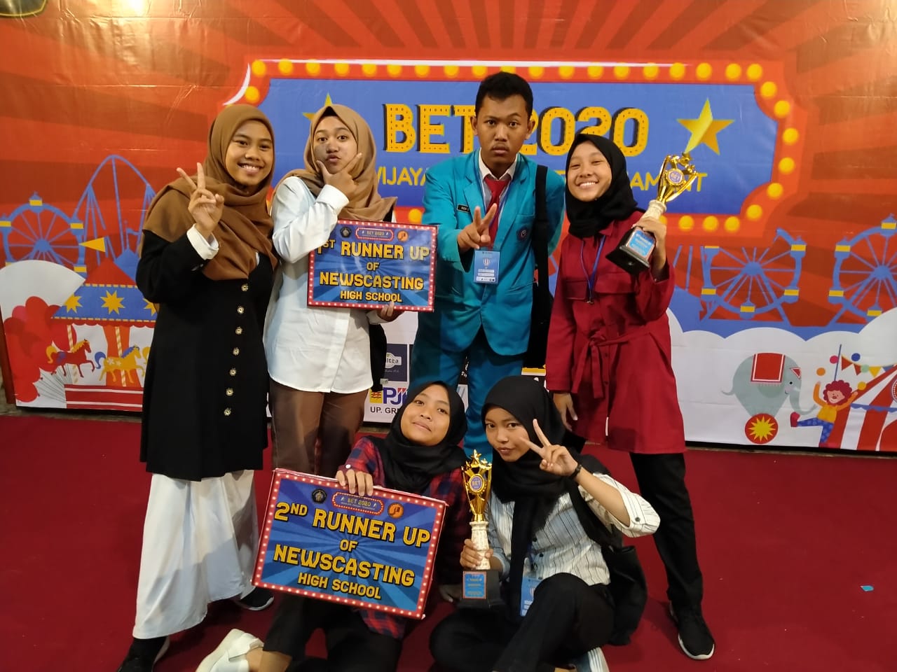 Borong Piala di Newscast Brawijaya English Tournament 2020