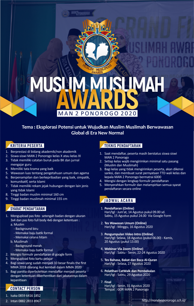 Muslim Muslimah Award 2020