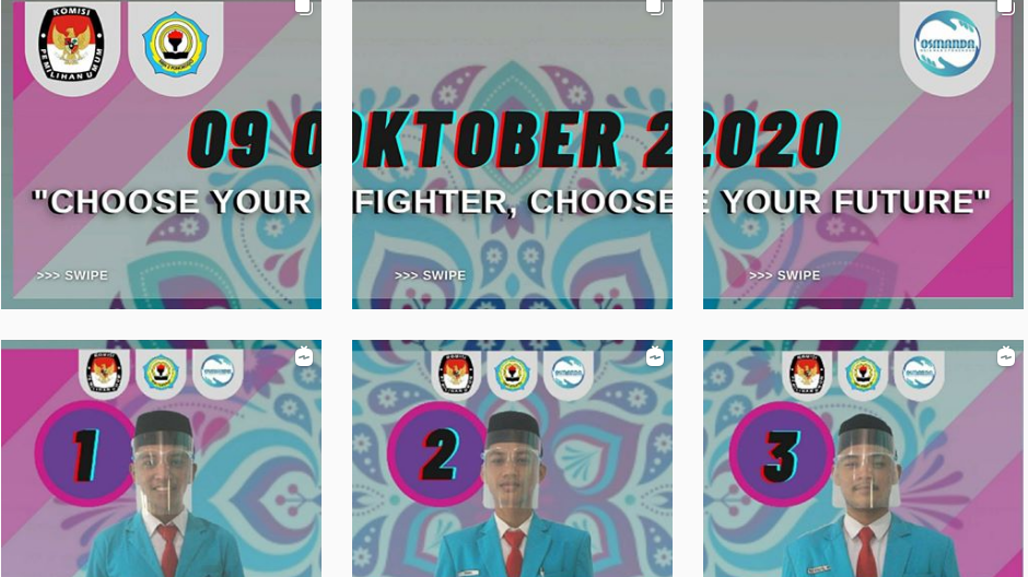 Pemilihan Ketua OSIS MAN 2 Ponorogo periode 2020/2021