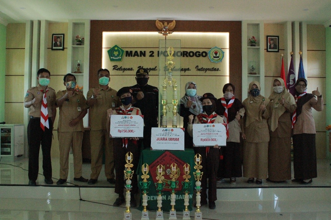 Meskipun Daring, PSC XI 2021 Tetap Meriah