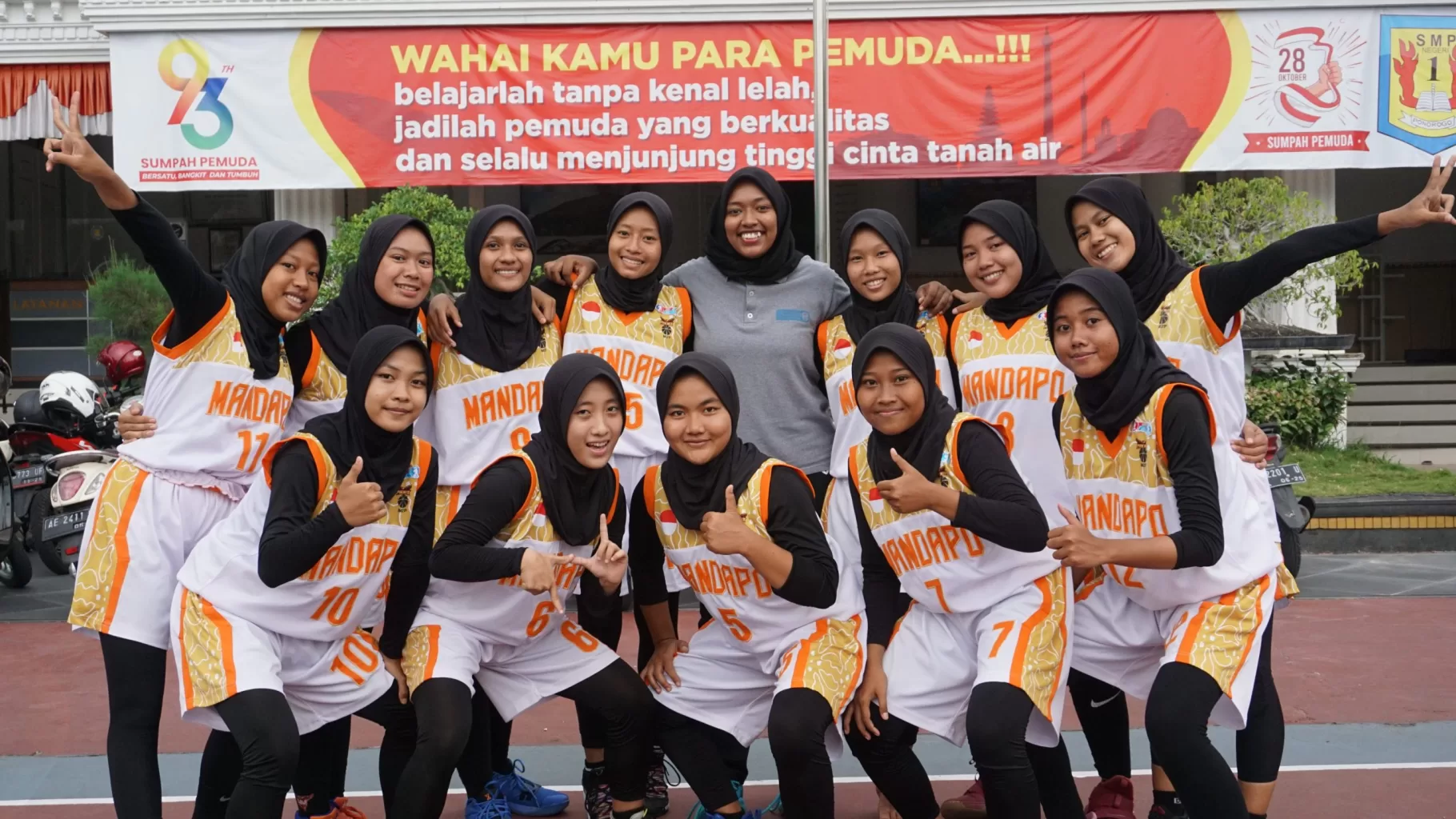 Tim Basket Putri MAN 2 Ponorogo Juarai Kejurkab PERBASI 2021