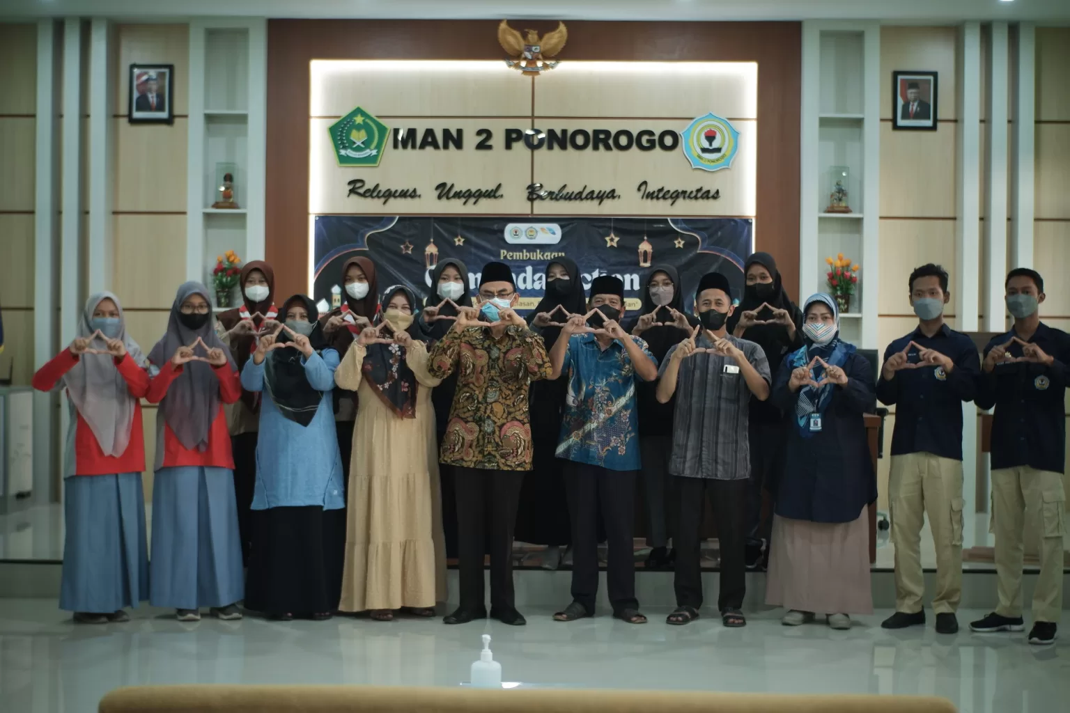 OSMANDA Action bersama PMR, PKS, MT dan Pramanda