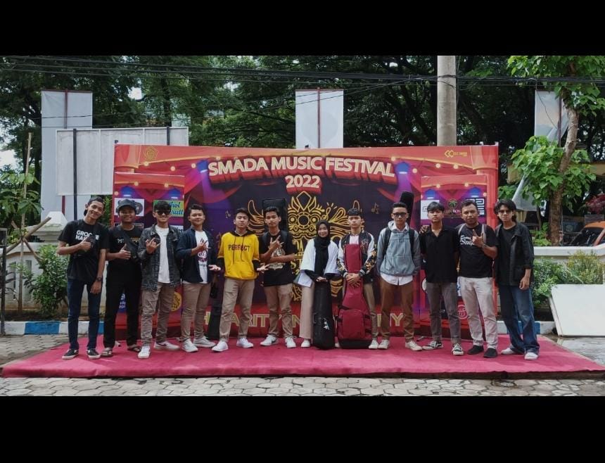 PROJECT MA MANDAPO Juara Festival Band Pelajar di Ajang SMADA MUSIC FESTIVAL 2022