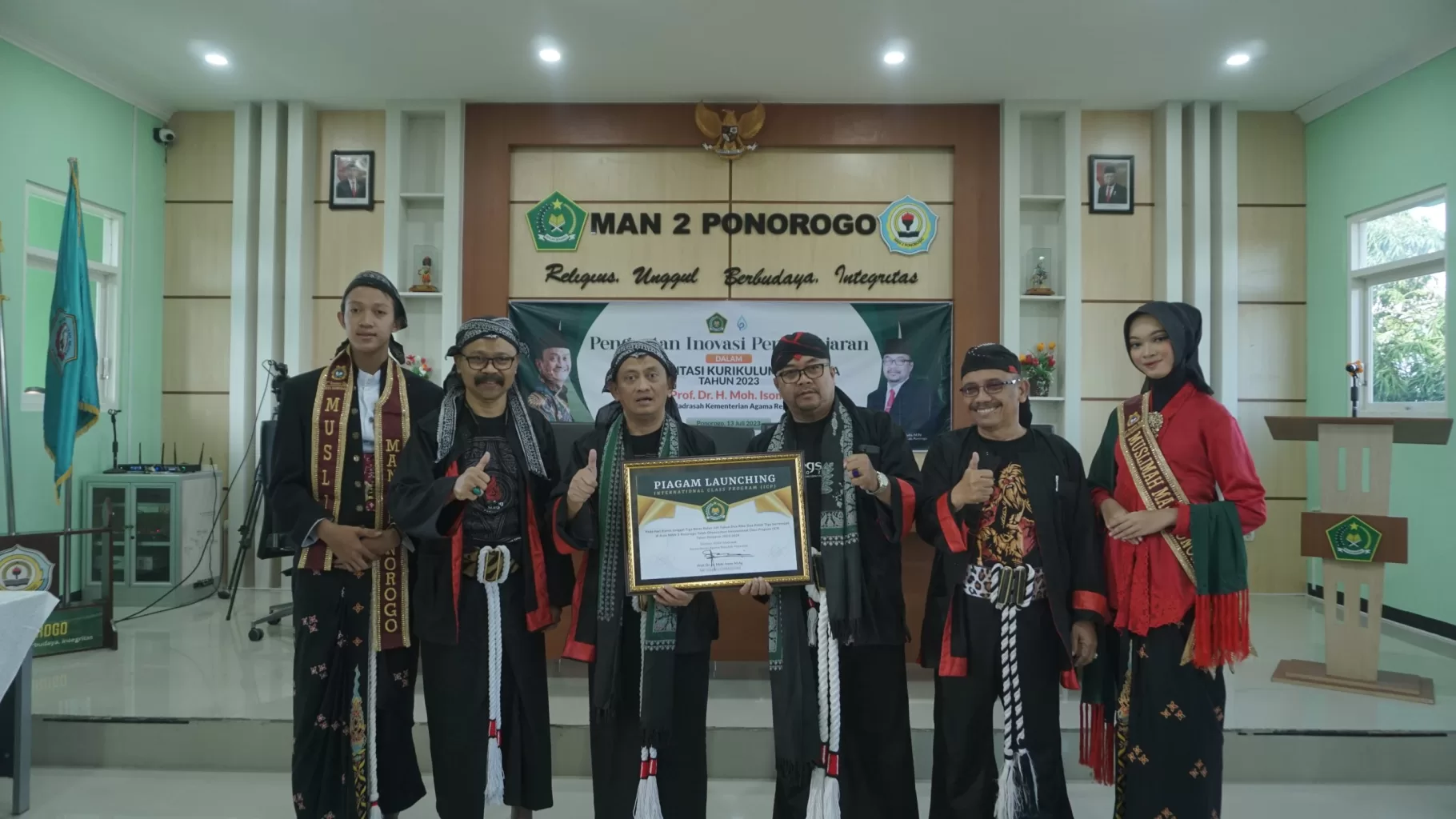 MAN 2 Ponorogo Launching Kelas Internasional